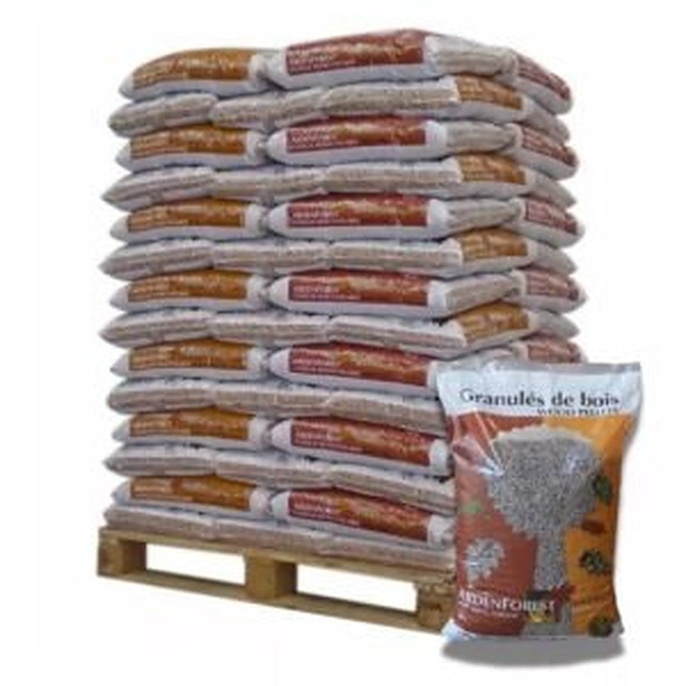 Pellet Ardenforest 100% résineux — 70 sacs de 15 kg