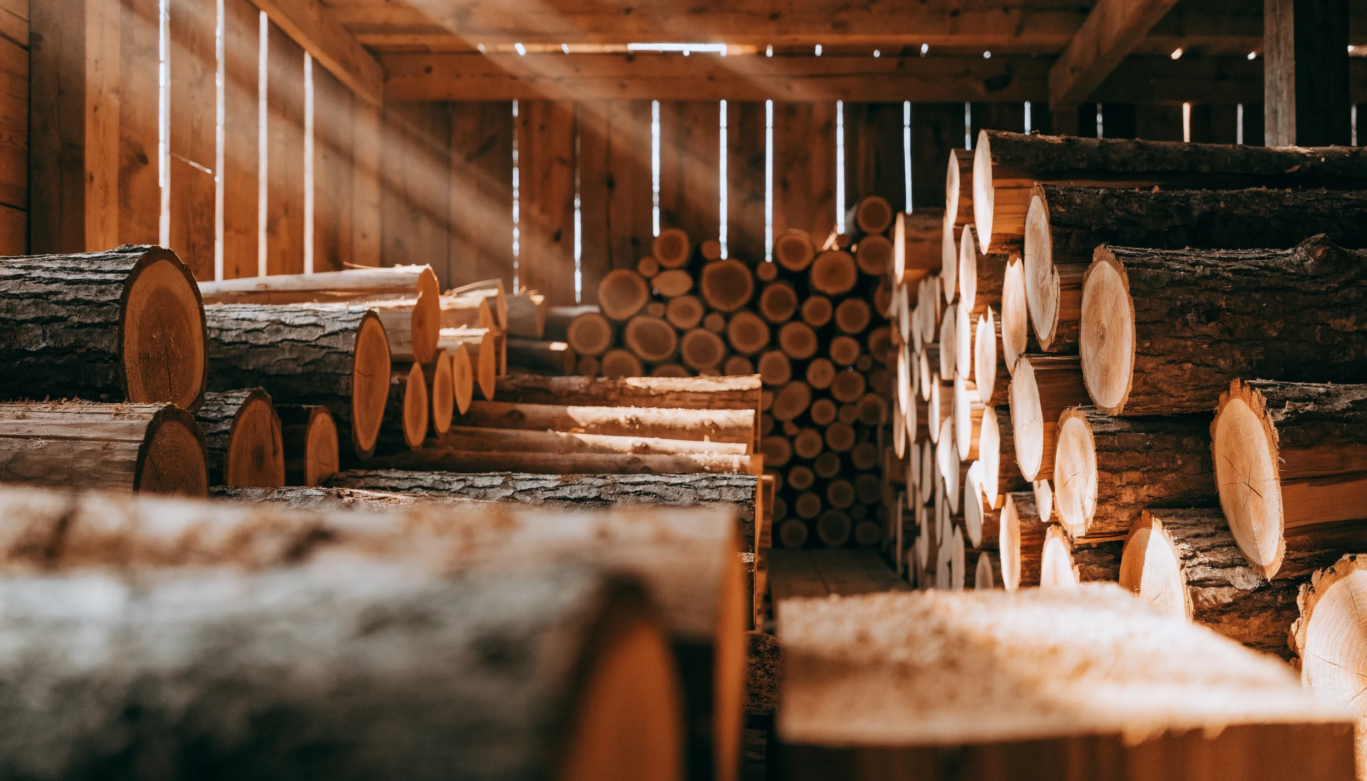 Stockage de bois